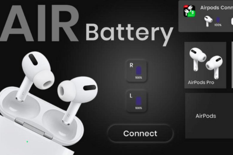 How to check AirPods battery on Android using the AirBattery application