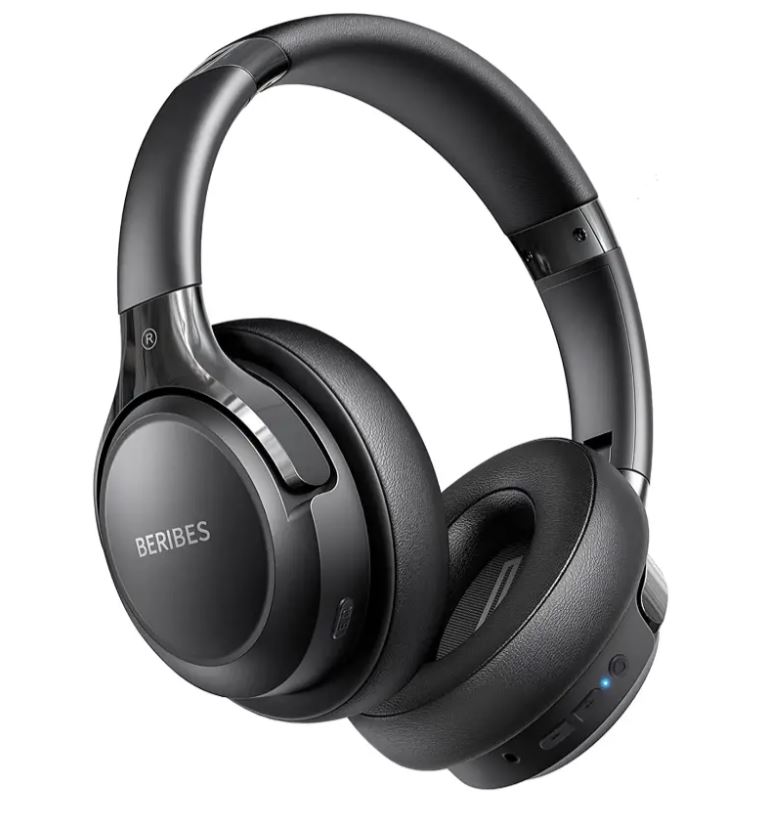 BERIBES Bluetooth Headphones Over Ear, 65H Playtime