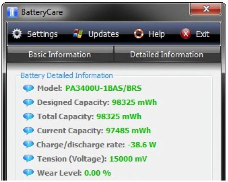 Software to check battery status and how to charge Asus laptop battery