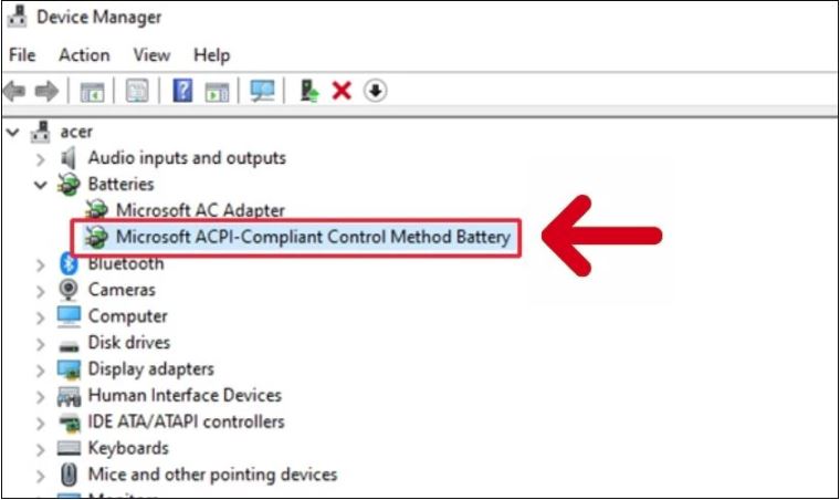 Update battery control software