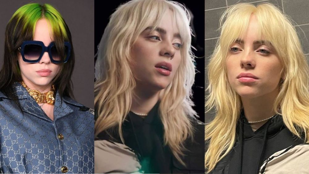 Billie Eilish style Wolf Cut for women